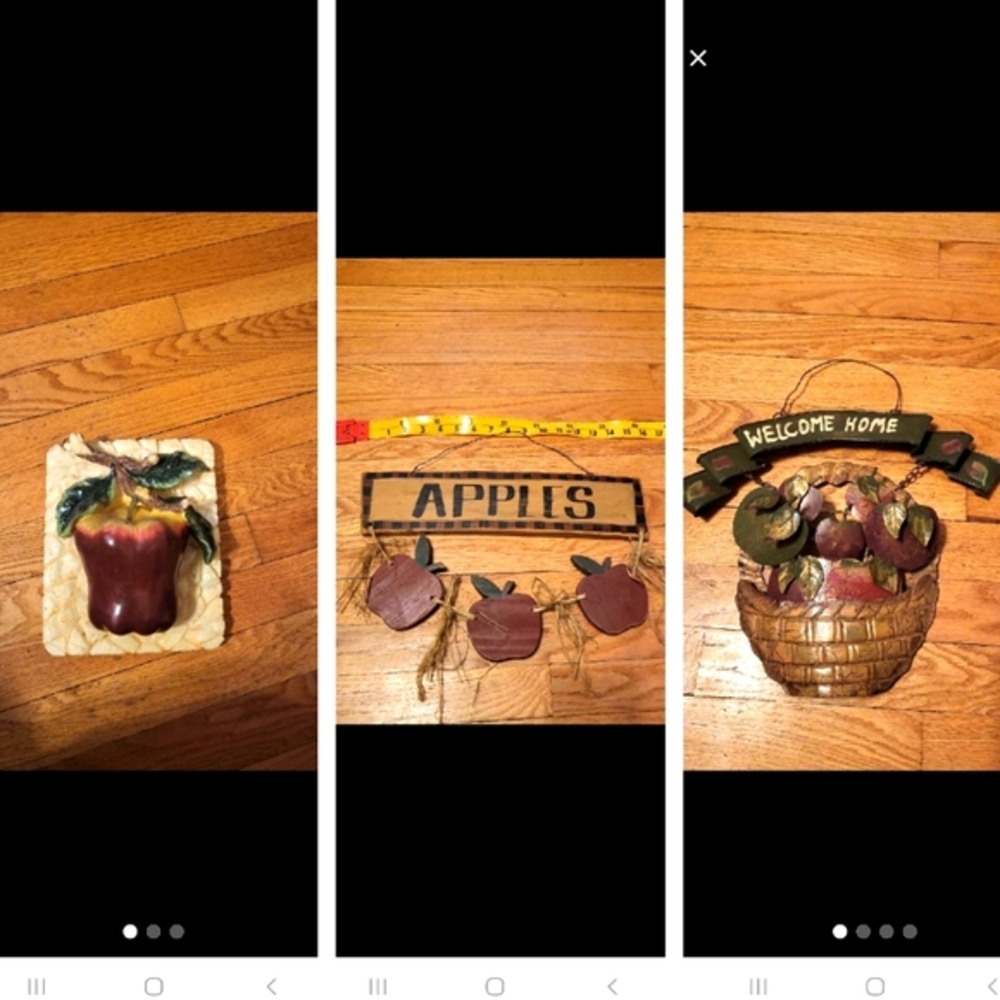 Hanging Apple Wall Decor
